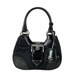 Prada Handbag Nylon Leather